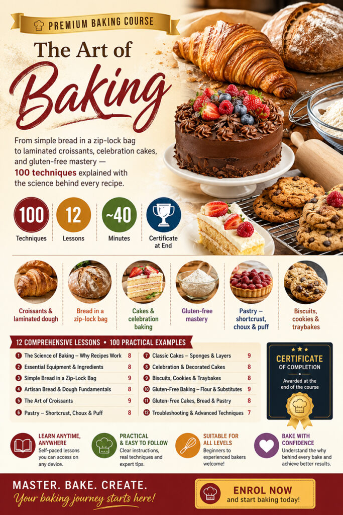 The Art of Baking Course