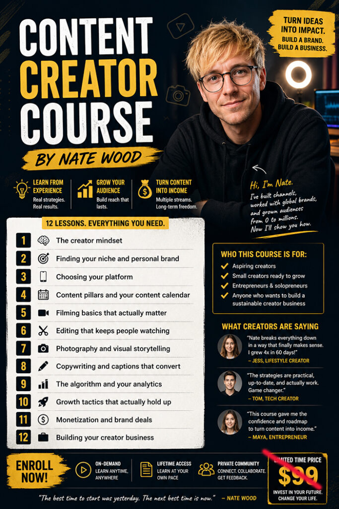 Content Creator Course