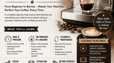How To Use an Espresso Machine - Free Course