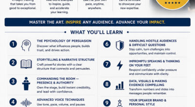 Public Speaking Master Class