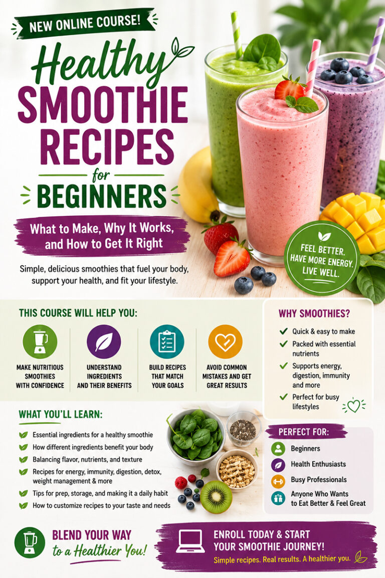 Healthy Smoothie Recipes for Beginners: What to Make, Why It Works, and How to Get It Right